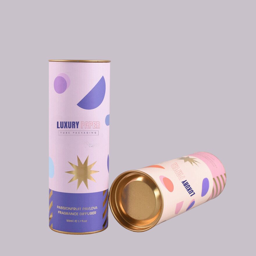 1 Piece Paper Tube-Luxury paper tube packaging manufacturer