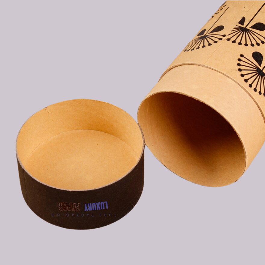 Kraft Tube Packaging-Luxury paper tube packaging manufacturer