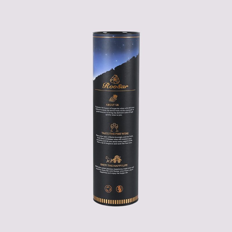 Wine & Spirits Tube Packaging gallery-6-luxurypapertubepackaging