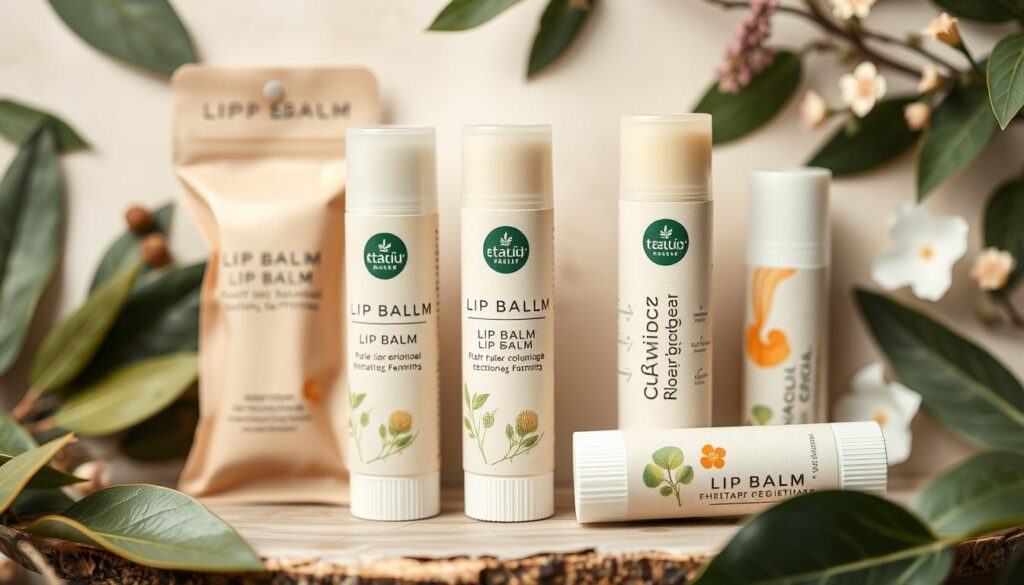 Eco-friendly lip balm packaging