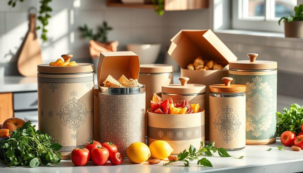 cardboard canister packaging ideal choice for food packaging