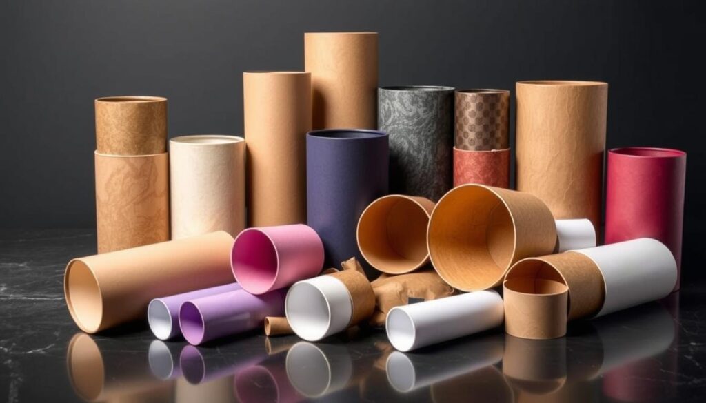 custom paper tube material options