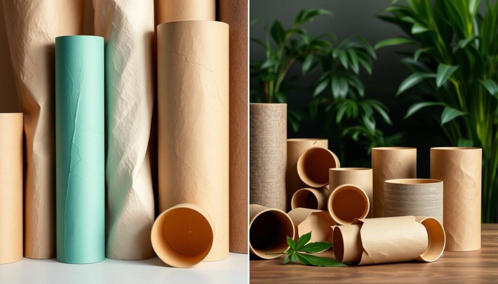 eco-friendly paper tube materials