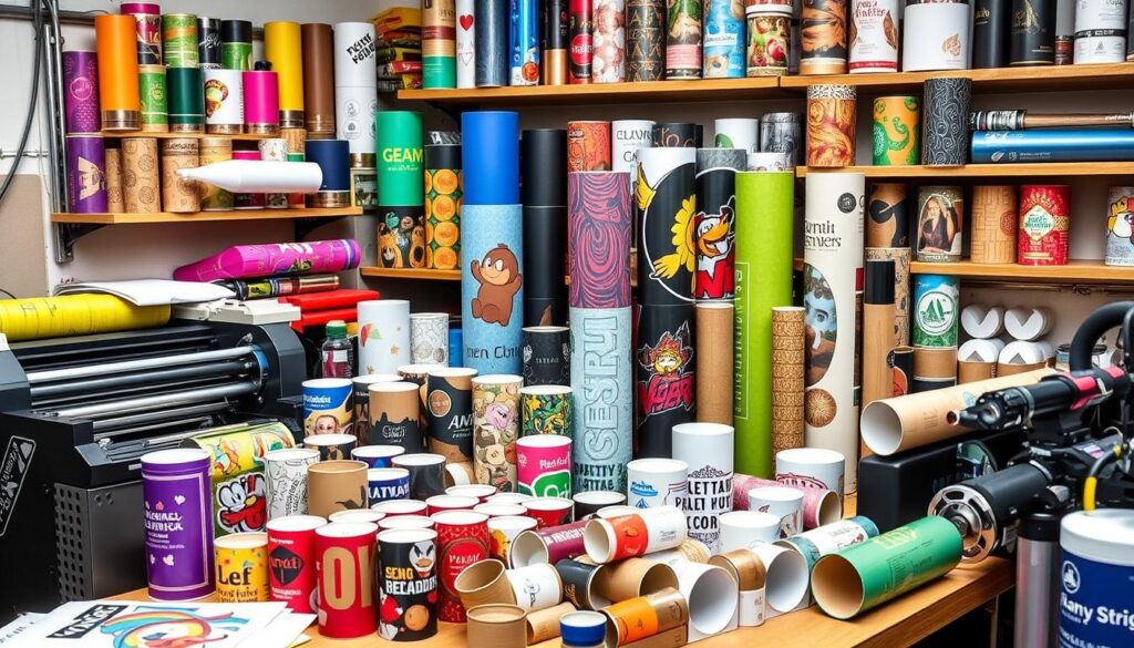 paper tube printing