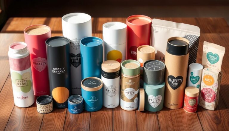 paper tube packaging design and brand