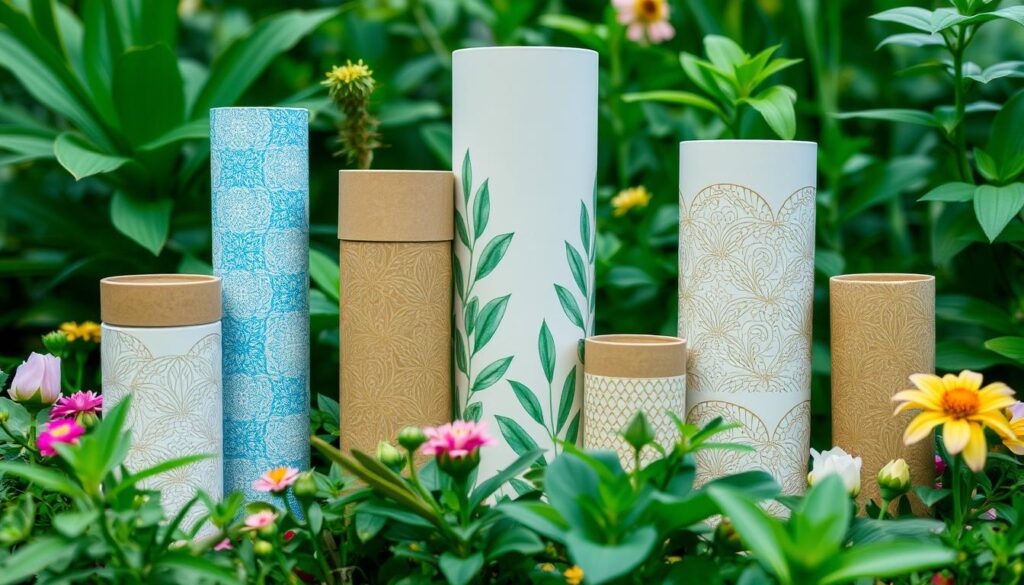 sustainability paper tube packaging